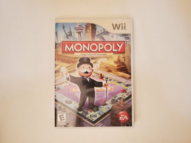 Nintendo Wii Monopoly video game