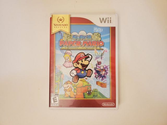 Nintendo Wii Super Paper Mario video game