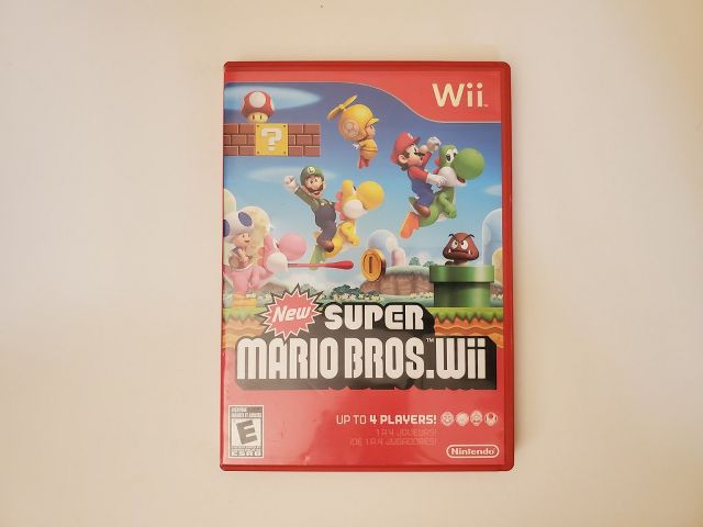 Nintendo Wii New Super Mario Bros Wii video game