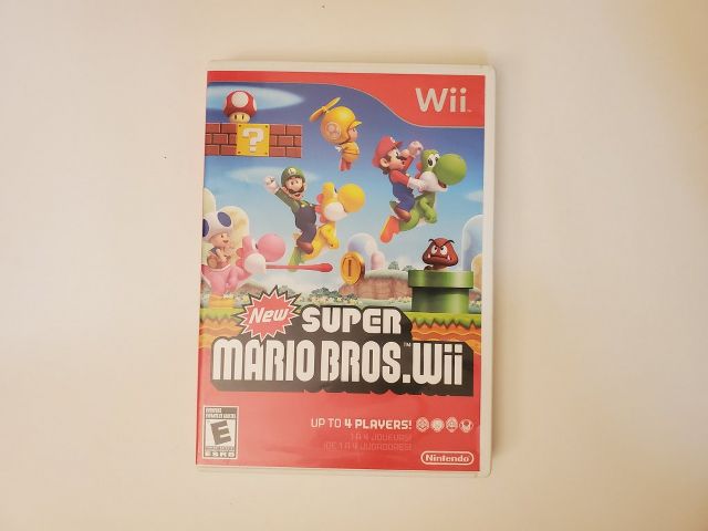 Nintendo Wii New Super Mario Bros Wii video game