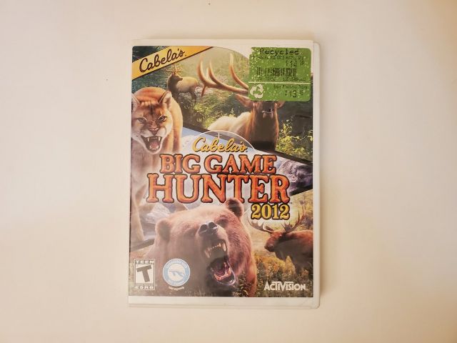 Nintendo Wii Big Game Hunter 2012 video game