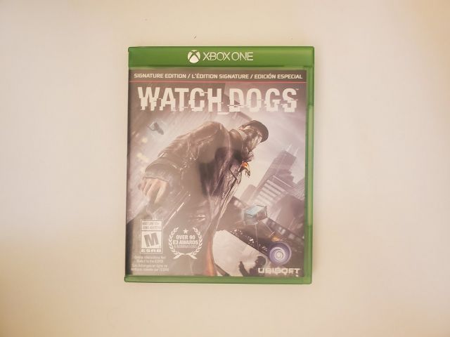 Microsoft Xbox One Watch Dogs Signature Edition video game