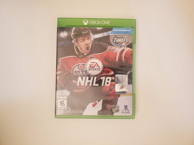 Microsoft Xbox One NHL 18 video game