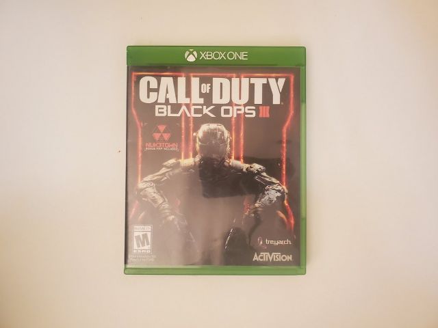 Microsoft Xbox One Call of Duty Black Ops III video game