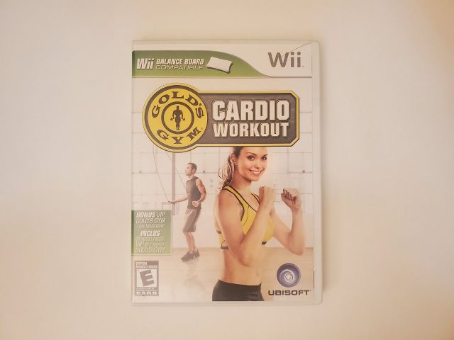 Nintendo Wii Gold's Gym Cardio Workout video game