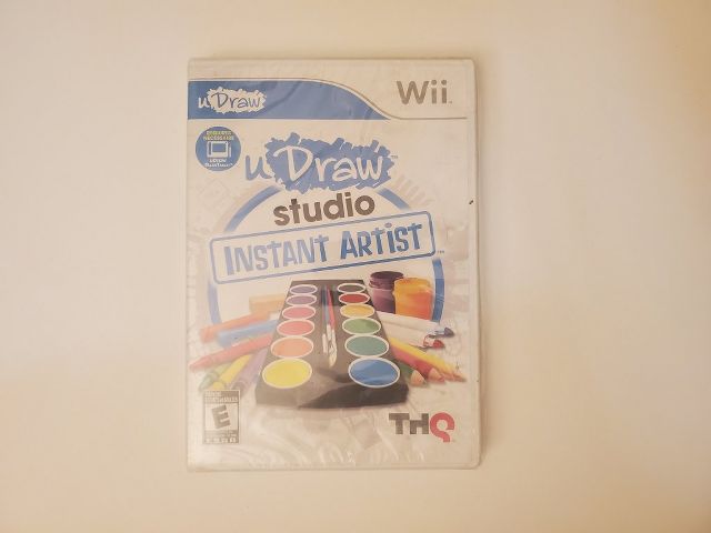 Nintendo Wii uDraw Studio Instant Artist video game