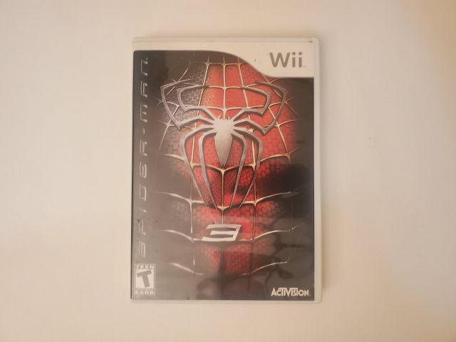 Nintendo Wii Spider Man 3 video game