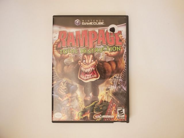 Nintendo Gamecube Rampage Total Destruction video game