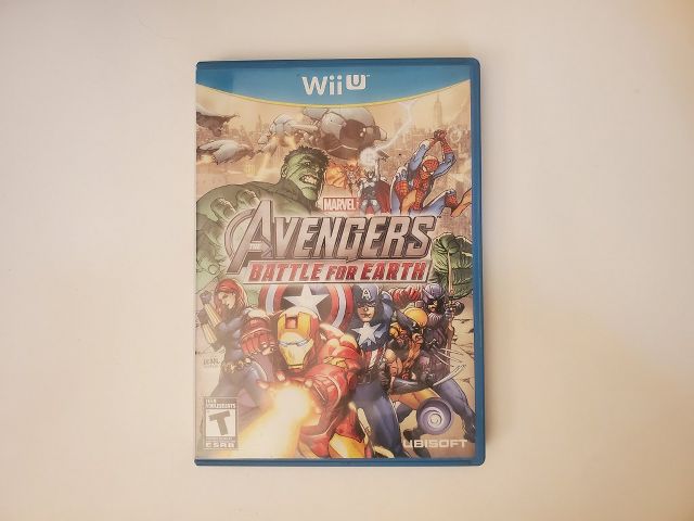 Nintendo Wii U Marvel Avengers Battle For Earth video game