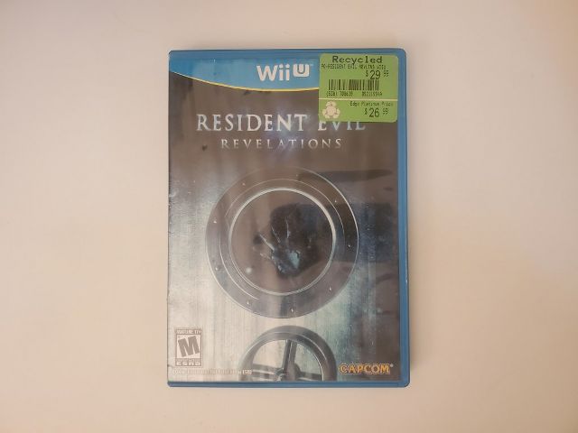Nintendo Wii U Resident Evil Revelations video game