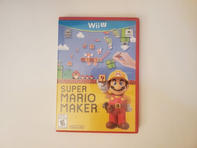 Nintendo Wii U Super Mario Maker video game