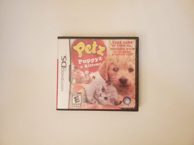 Nintendo DS Petz Puppyz & Kittenz video game