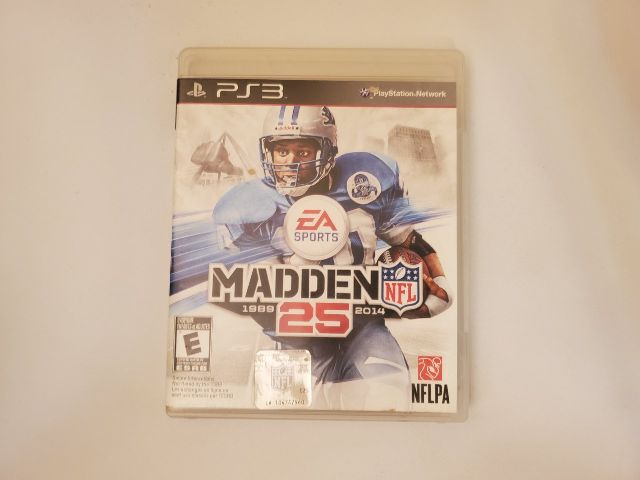 Sony PlayStation 3 Madden NFL 25 video game