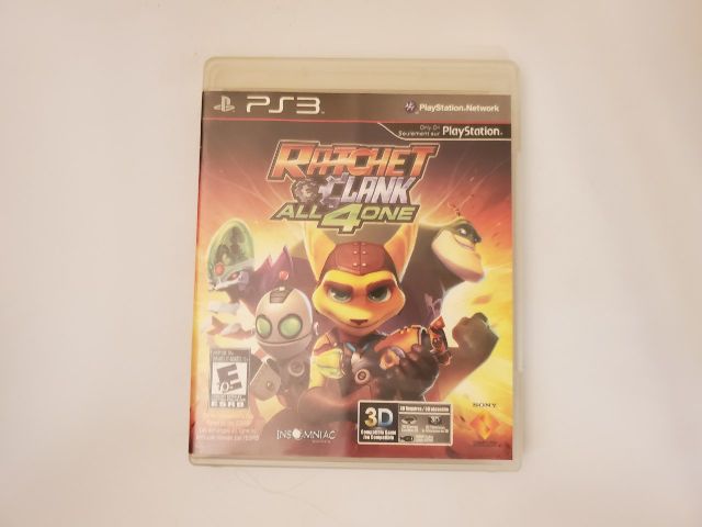 Sony PlayStation 3 Ratchet & Clank All 4 One video game