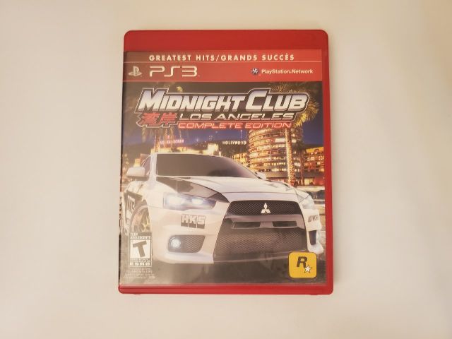 Sony PlayStation 3 Midnight Club Los Angeles Complete Edition Greatest Hits video game