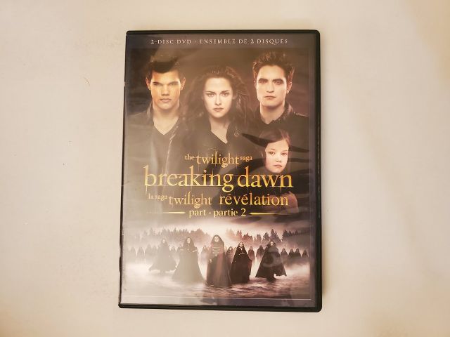 DVD Breaking Dawn Part 2 video game