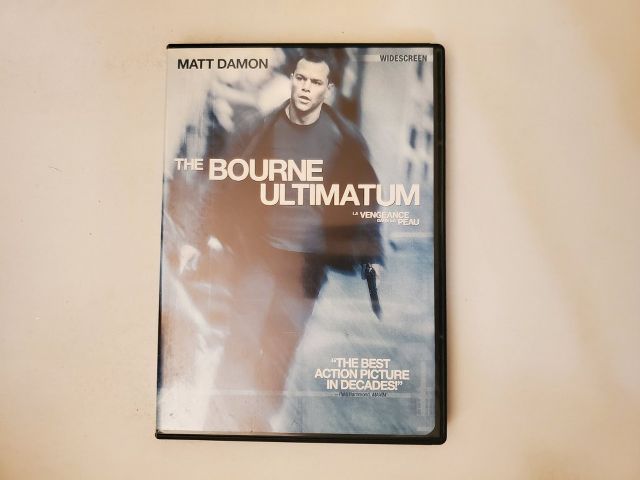DVD The Bourne Ultimatum video game