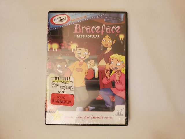 DVD Braceface Miss Popular video game