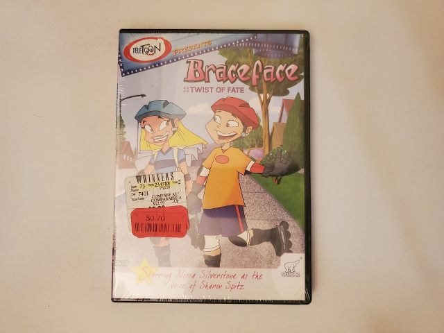 DVD Braceface Twist of Fate video game