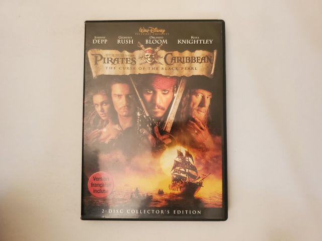 DVD Pirates of the Caribbean The Curse of the Black Pearl video game