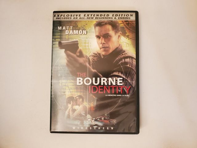 DVD The Bourne Identity video game