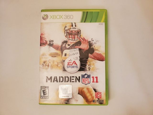 Microsoft Xbox 360 Madden 11 video game