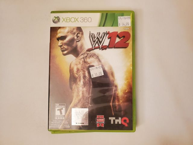 Microsoft Xbox 360 W 12 video game