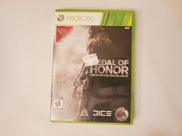 Microsoft Xbox 360 Medal of Honor Limited Edition video game