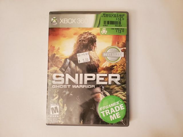 Microsoft Xbox 360 Sniper Ghost Warrior Platinum Hits video game