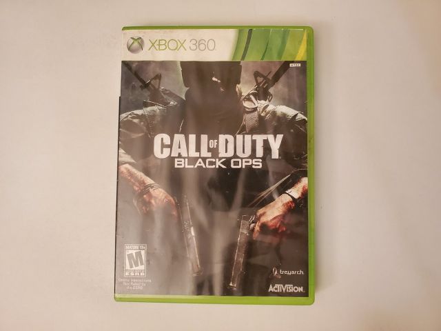 Microsoft Xbox 360 Call of Duty Black Ops video game