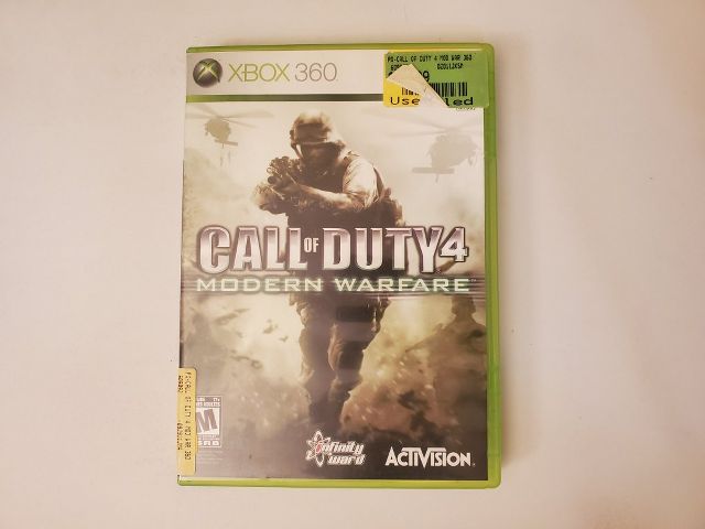 Microsoft Xbox 360 Call of Duty 4  Modern Warfare video game