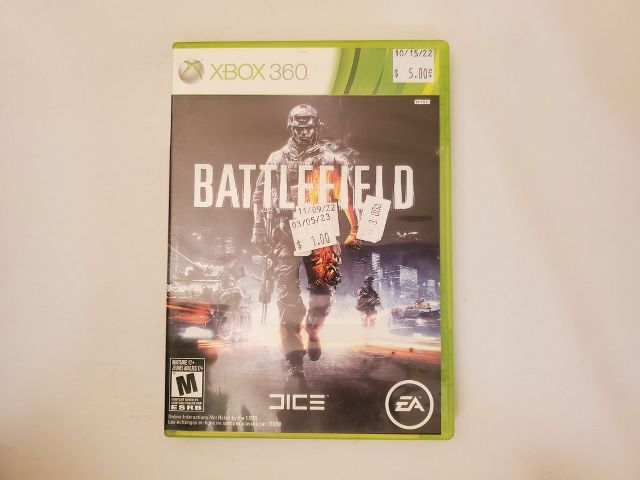 Microsoft Xbox 360 Battlefield 3 video game