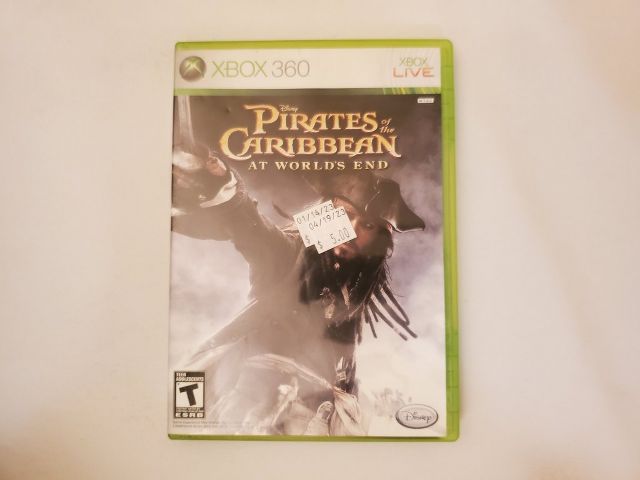 Microsoft Xbox 360 Pirates of the Caribbean At World's End video game
