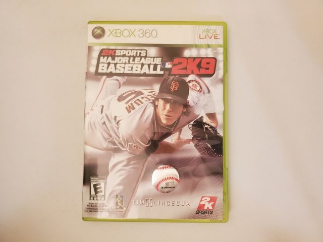 Microsoft Xbox 360 Major League Baseball 2K9 video game