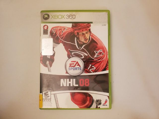Microsoft Xbox 360 NHL 08 video game