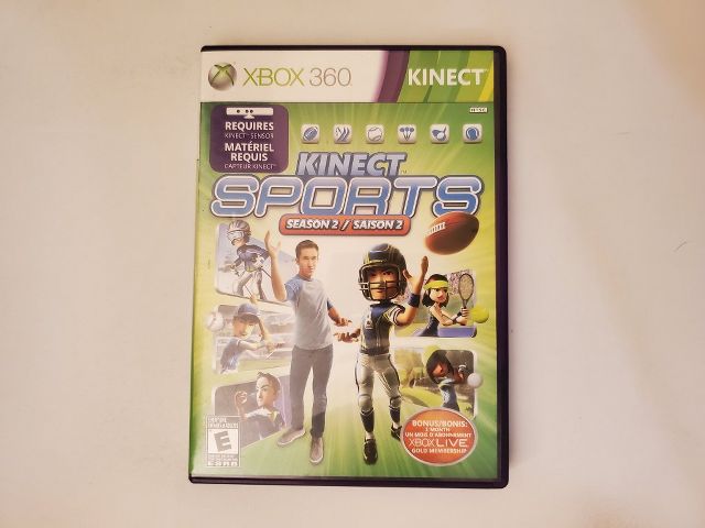 Microsoft Xbox 360 Kinect Sports Season 2 video game