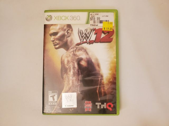 Microsoft Xbox 360 W 12 video game