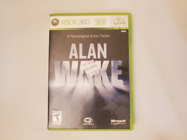 Microsoft Xbox 360 Alan Wake video game