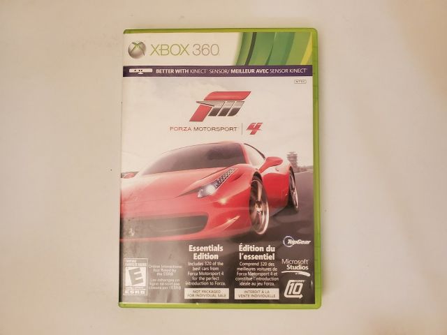 Microsoft Xbox 360 Forza Motorsport 4 video game