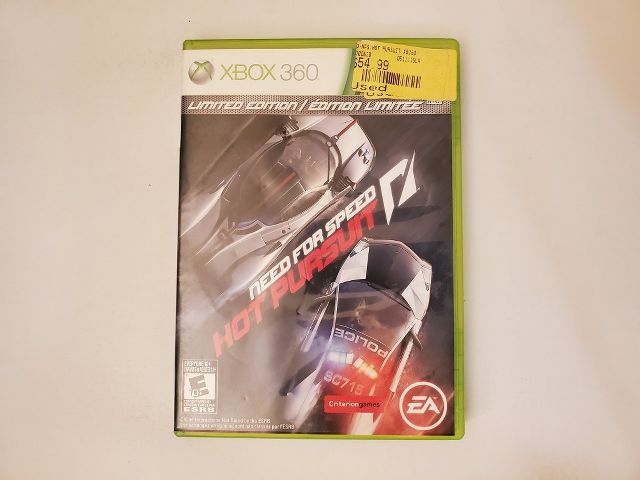 Microsoft Xbox 360 Need For Speed Hot Pursuit Limited Edition video game