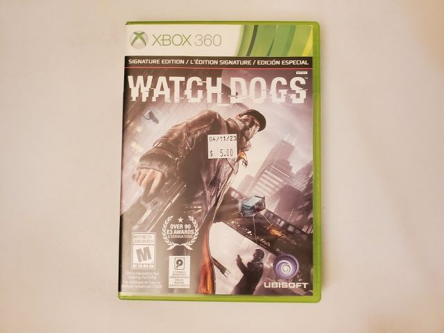 Microsoft Xbox 360 Watch Dogs Signature Edition video game