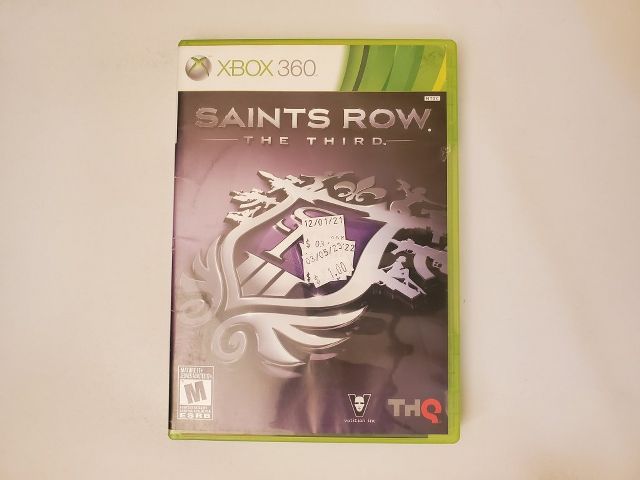 Microsoft Xbox 360 Saints Row The Third video game
