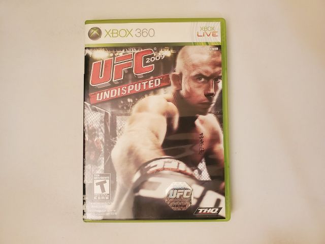 Microsoft Xbox 360 UFC 2009 Undisputed video game