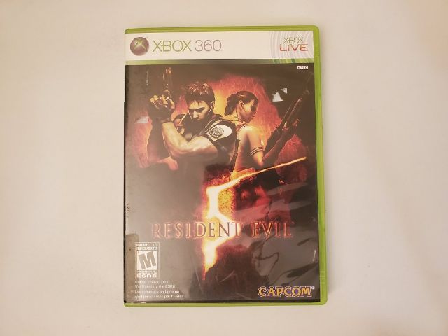 Microsoft Xbox 360 Resident Evil 5 video game