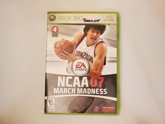 Microsoft Xbox 360 NCAA 07 March Madness video game