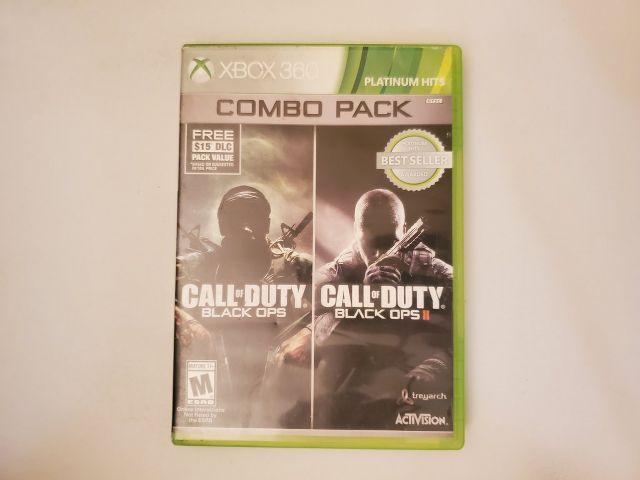 Microsoft Xbox 360 Call of Duty Black Ops Black Ops II Platinum Hits video game