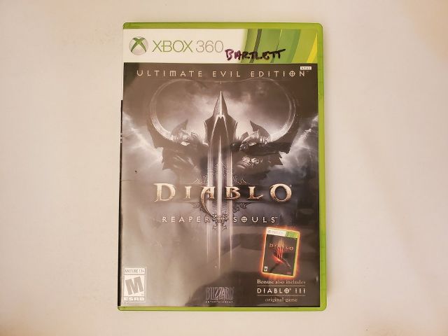 Microsoft Xbox 360 Diablo III Reaper of Souls Ultimate Evil Edition video game