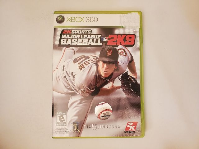 Microsoft Xbox 360 Major League Baseball 2K9 video game