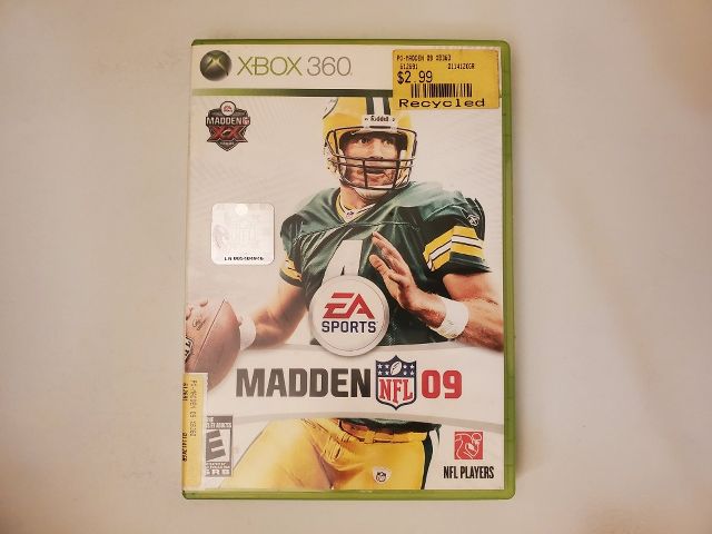 Microsoft Xbox 360 Madden 09 video game