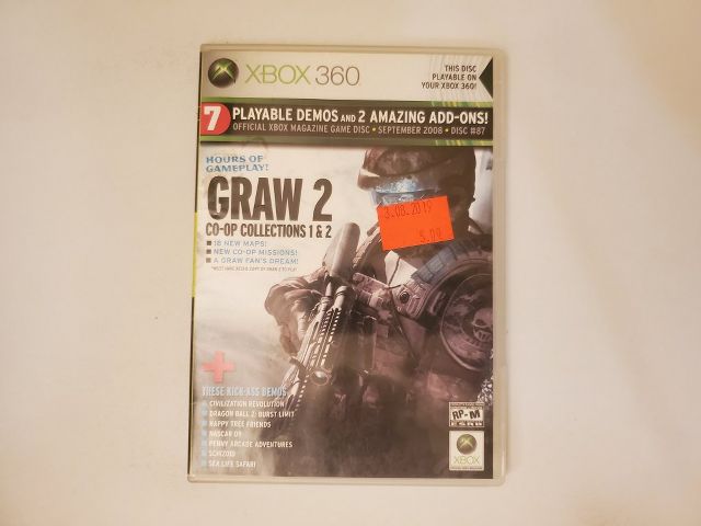 Microsoft Xbox 360 Xbox Magazine Game Disc 87 video game